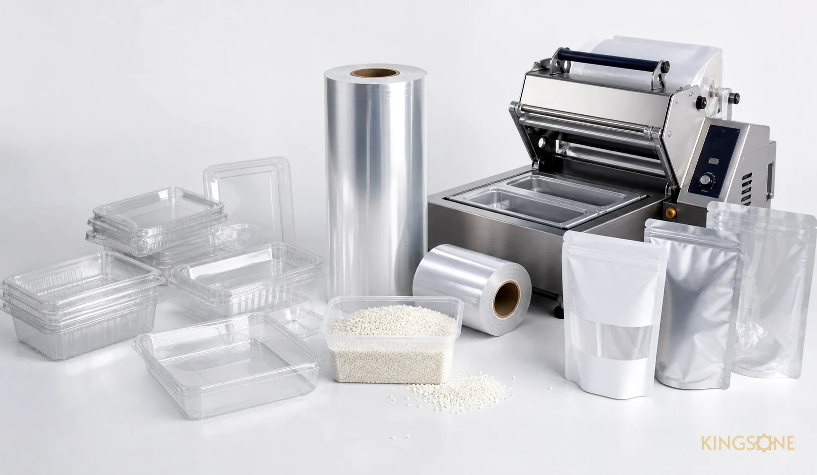 Portfolio of packaging, barrier films, EVA adhesives and continuous sealing