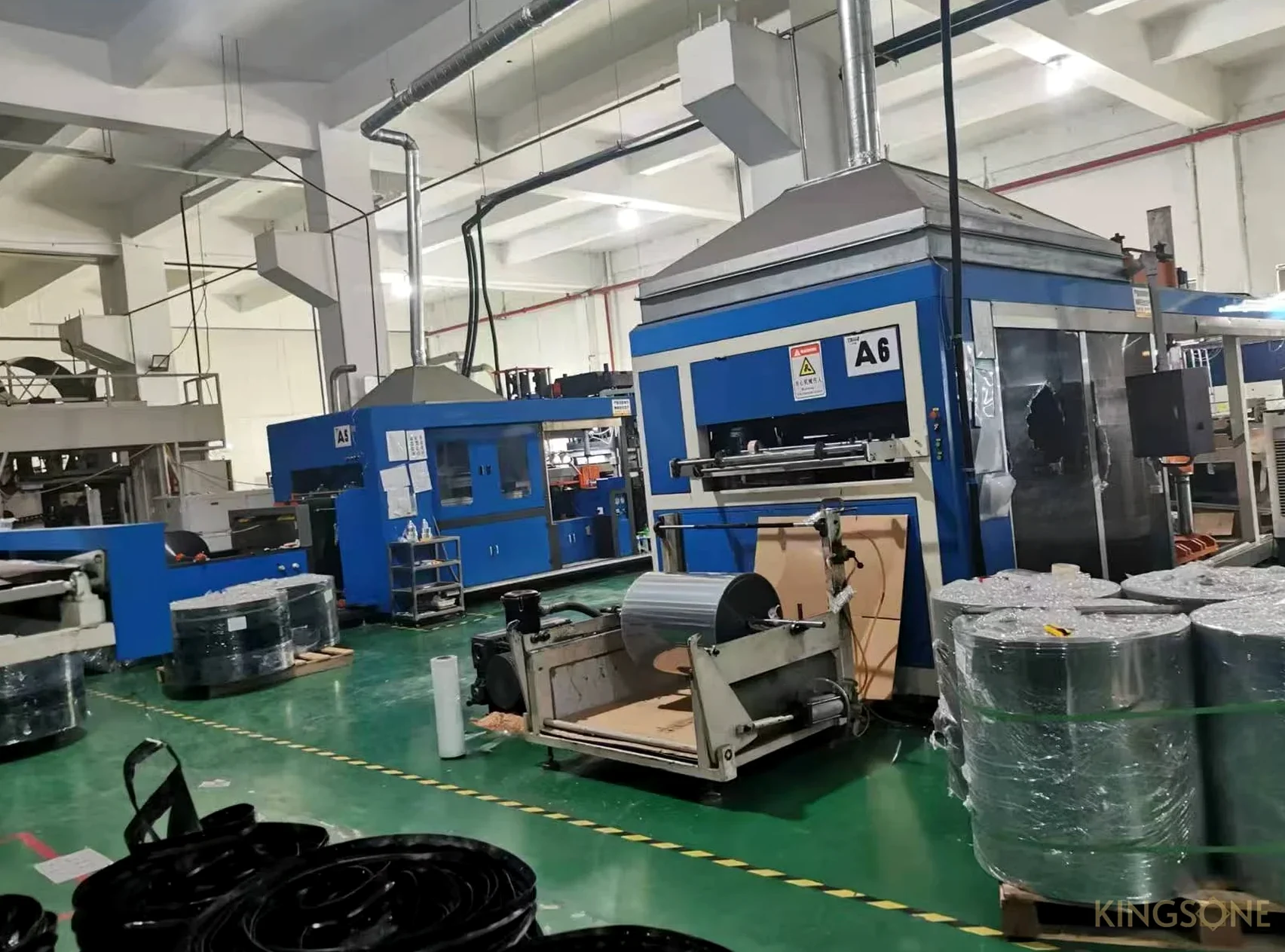 Planta de producci&oacute;n y materiales de empaque